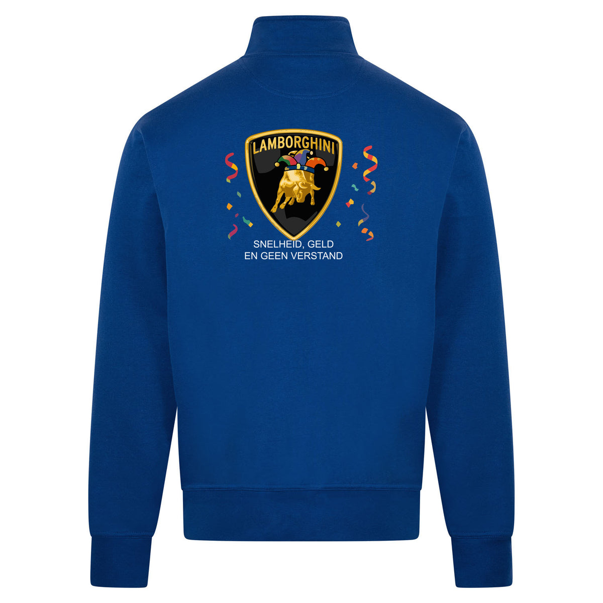 Lamborghini Sweatvest – blauw – back
