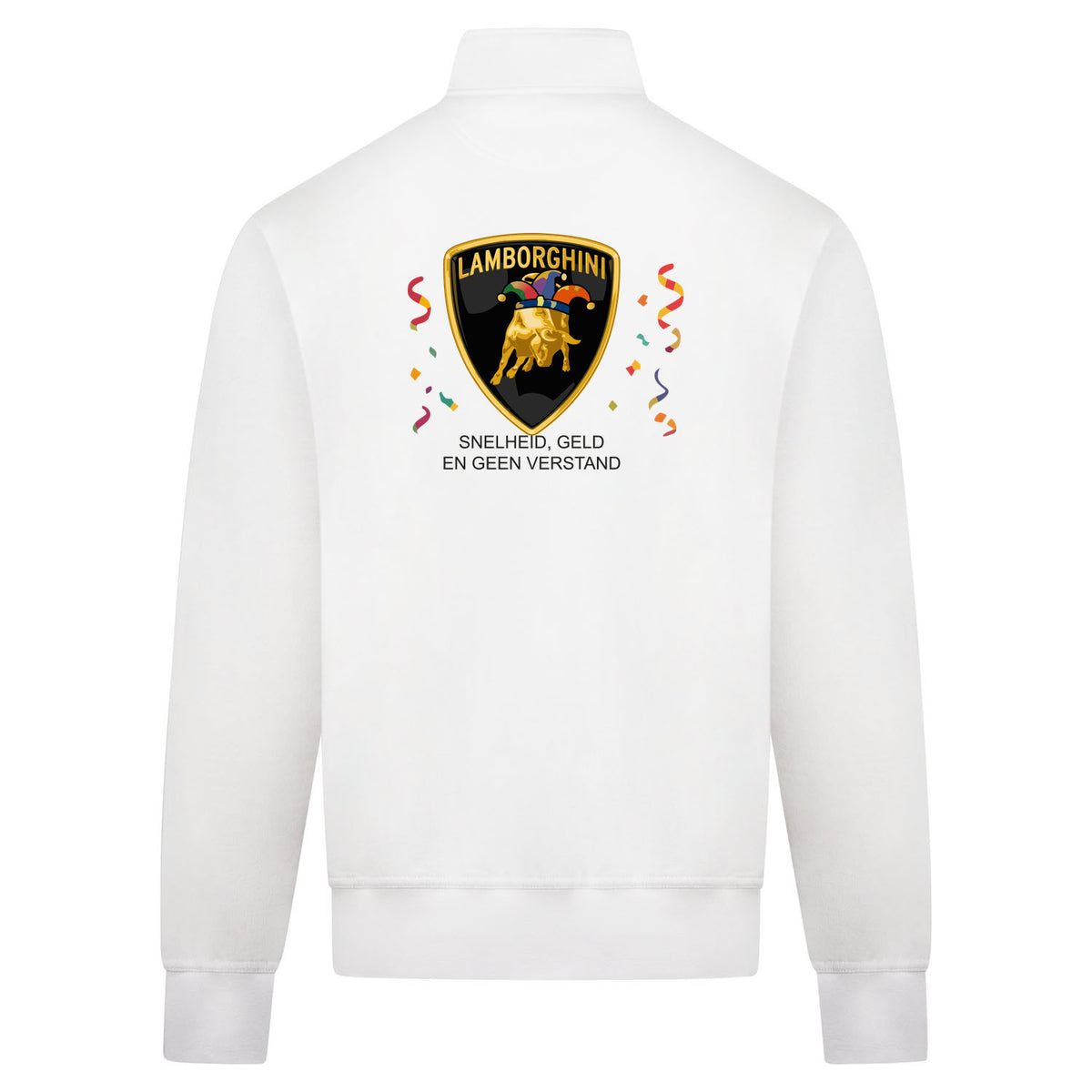 Lamborghini Sweatvest – wit – back