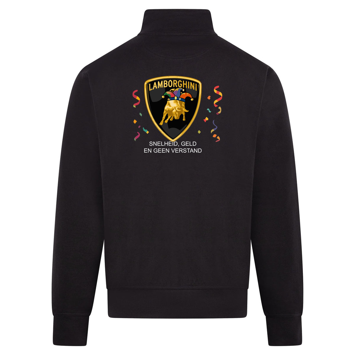 Lamborghini Sweatvest – zwart – back