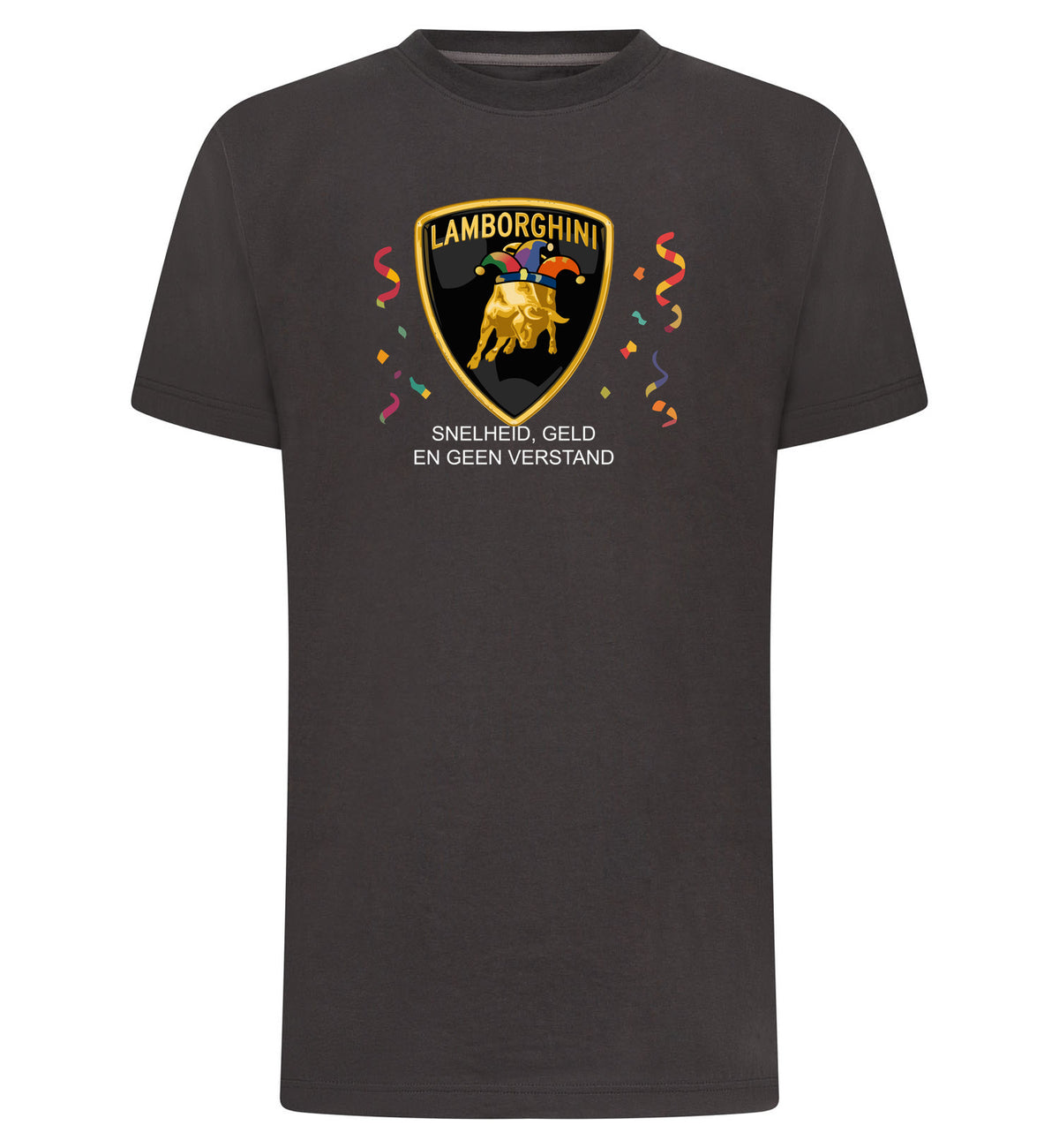 Lamborghini T-Shirt – antraciet