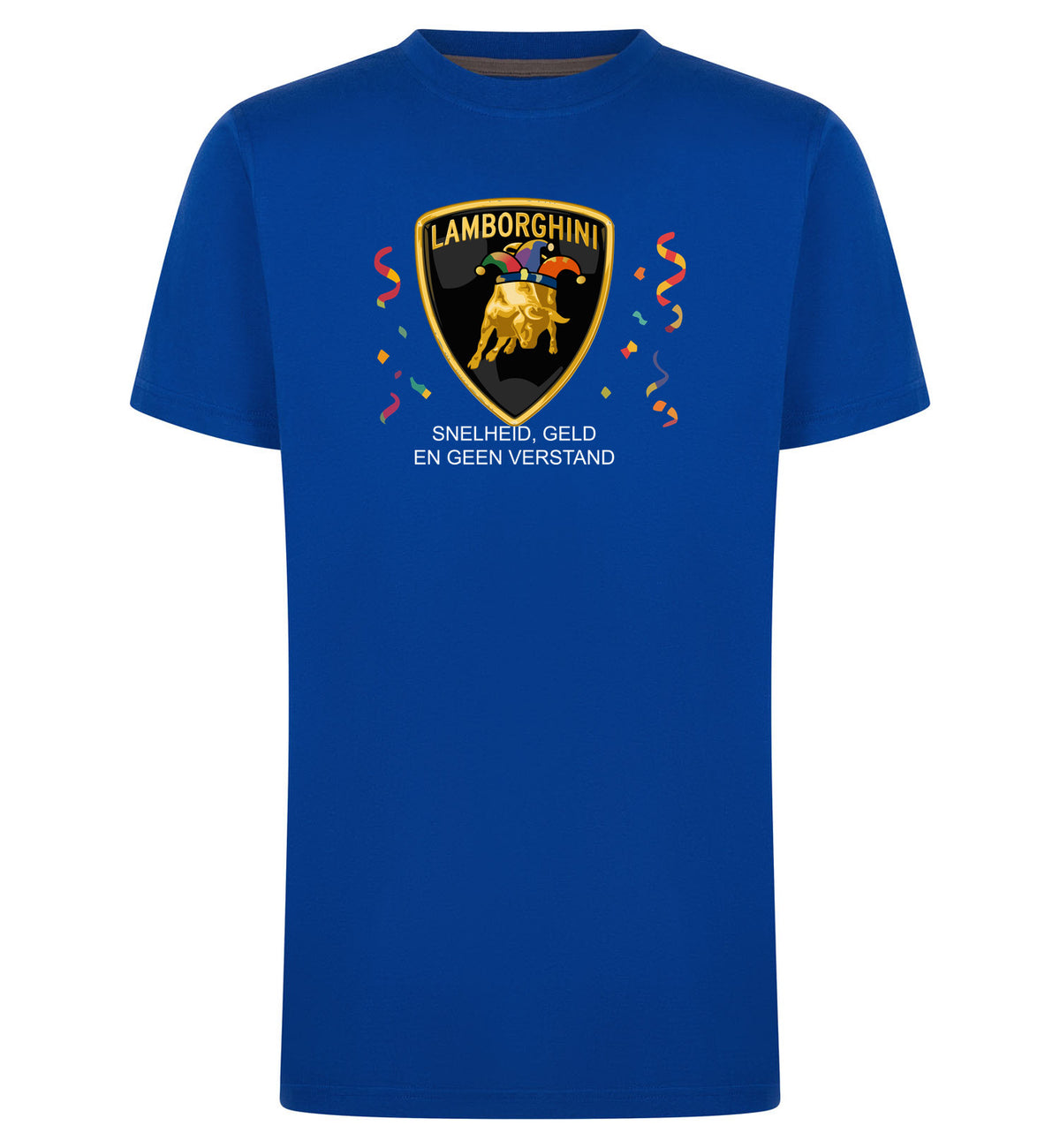 Lamborghini T-Shirt – blauw