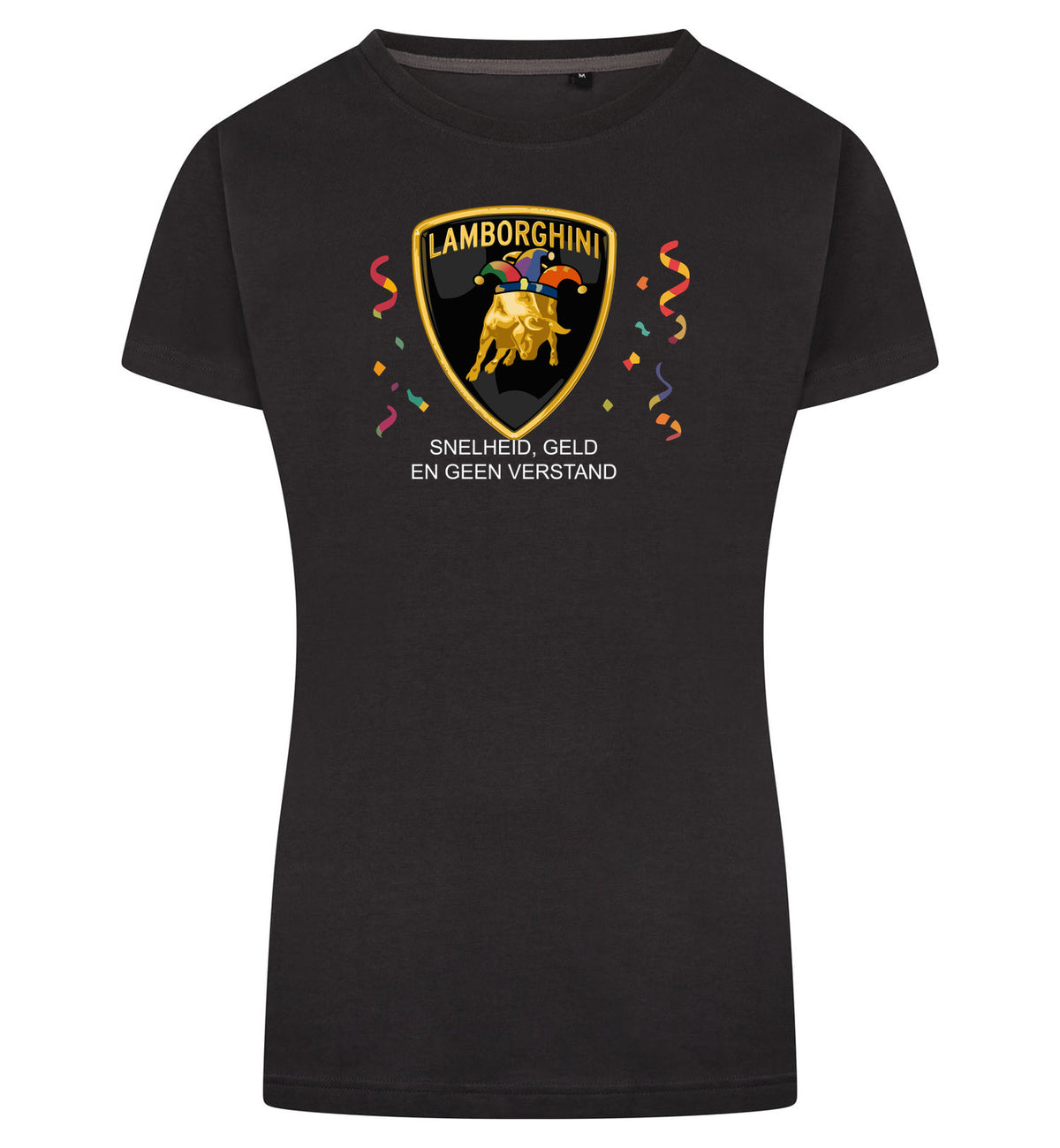 Lamborghini T-Shirt Dames – antraciet