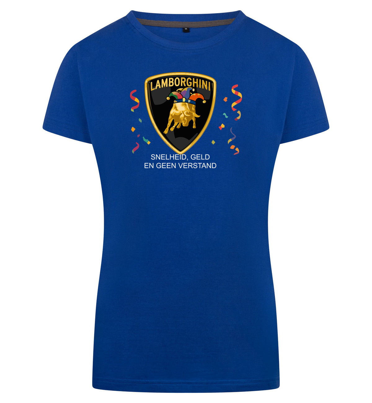 Lamborghini T-Shirt Dames – blauw
