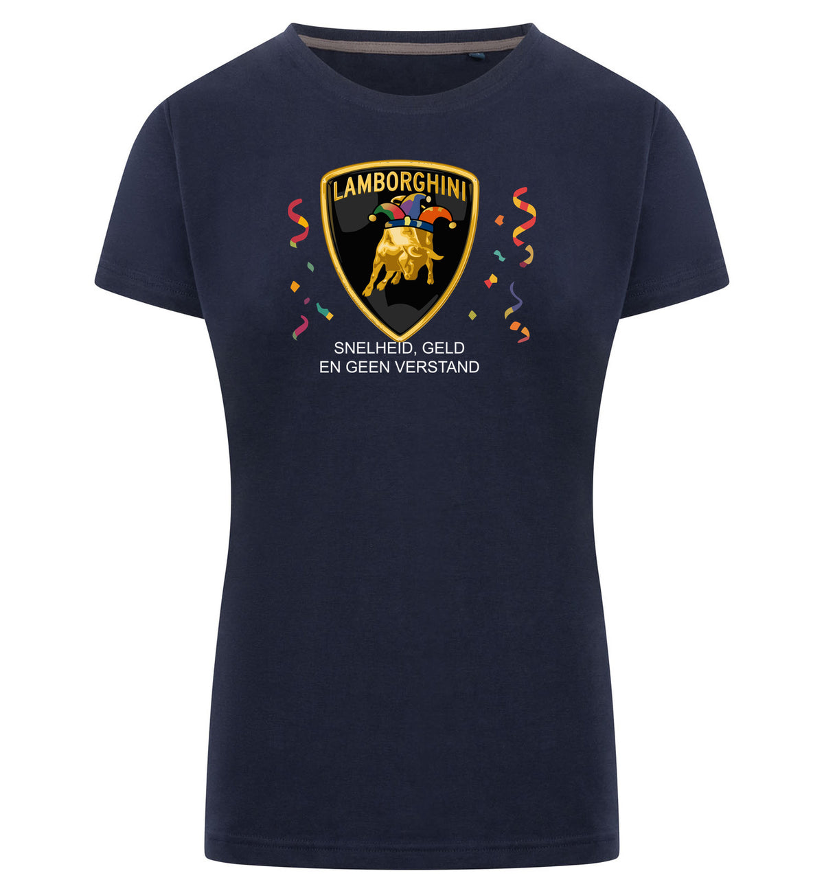 Lamborghini T-Shirt Dames – navy