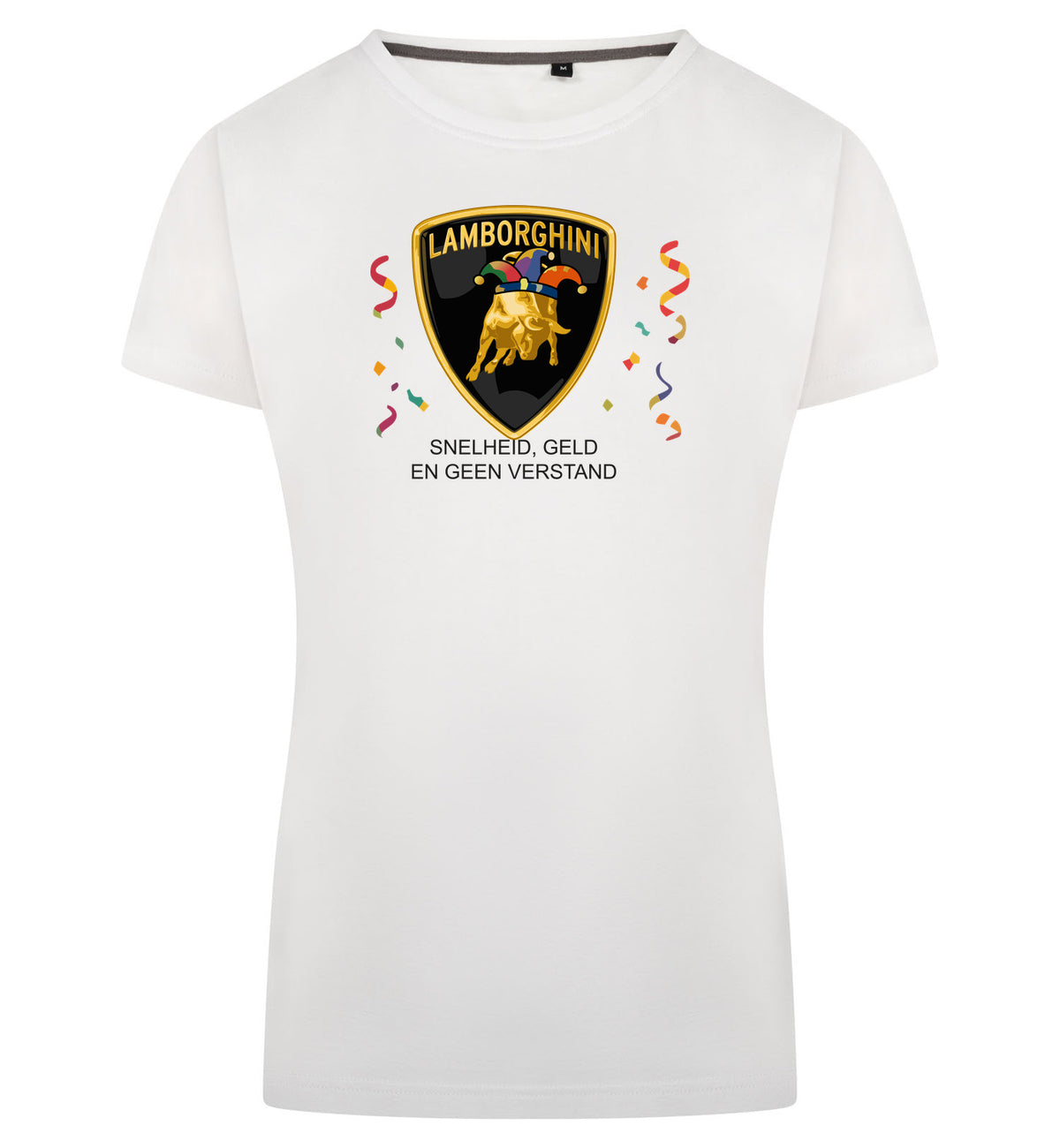Lamborghini T-Shirt Dames – wit
