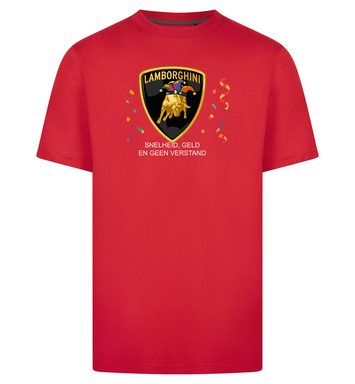 Lamborghini T-Shirt – rood