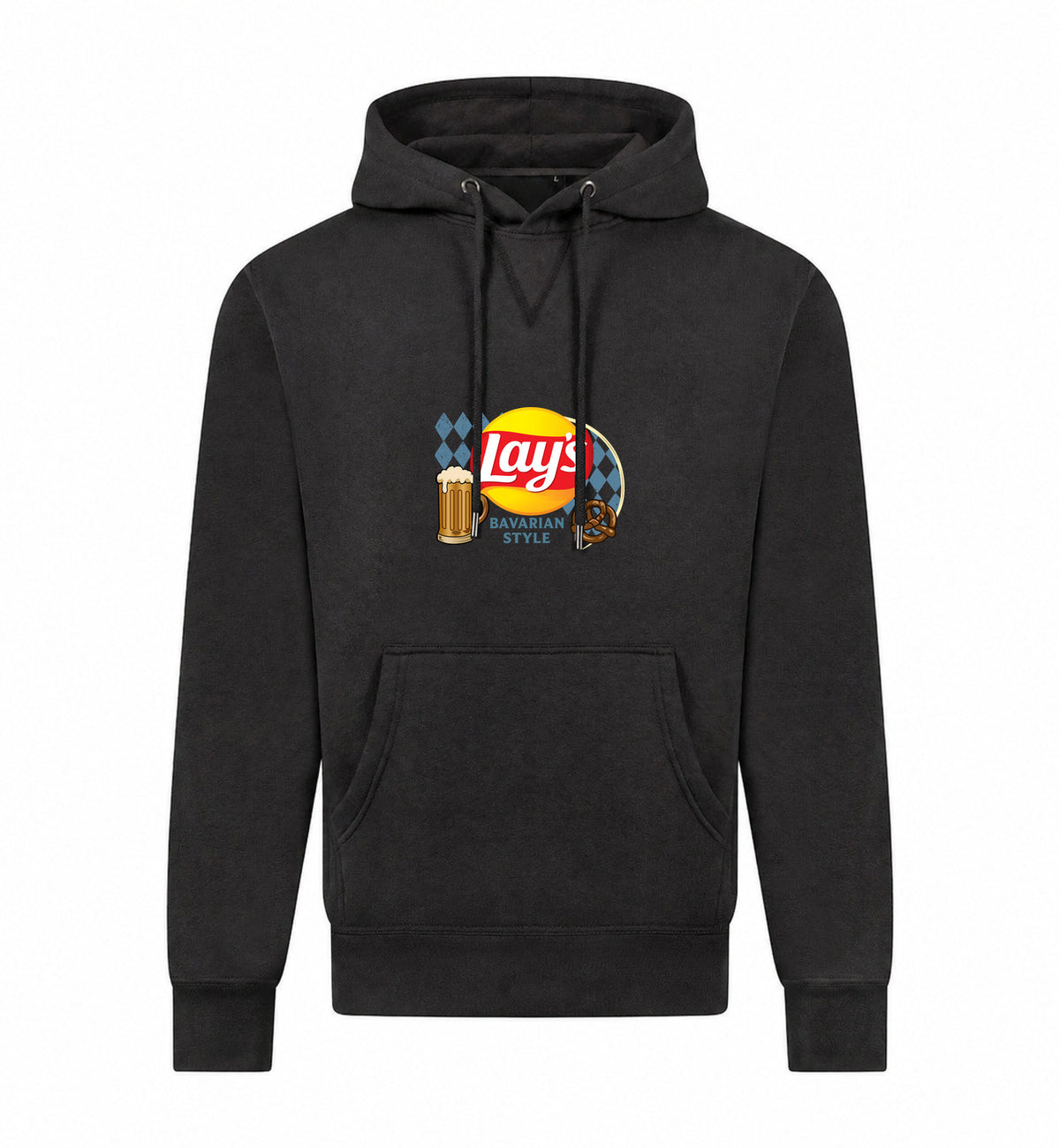 Lay's Bavarian Style Hoodie – antraciet