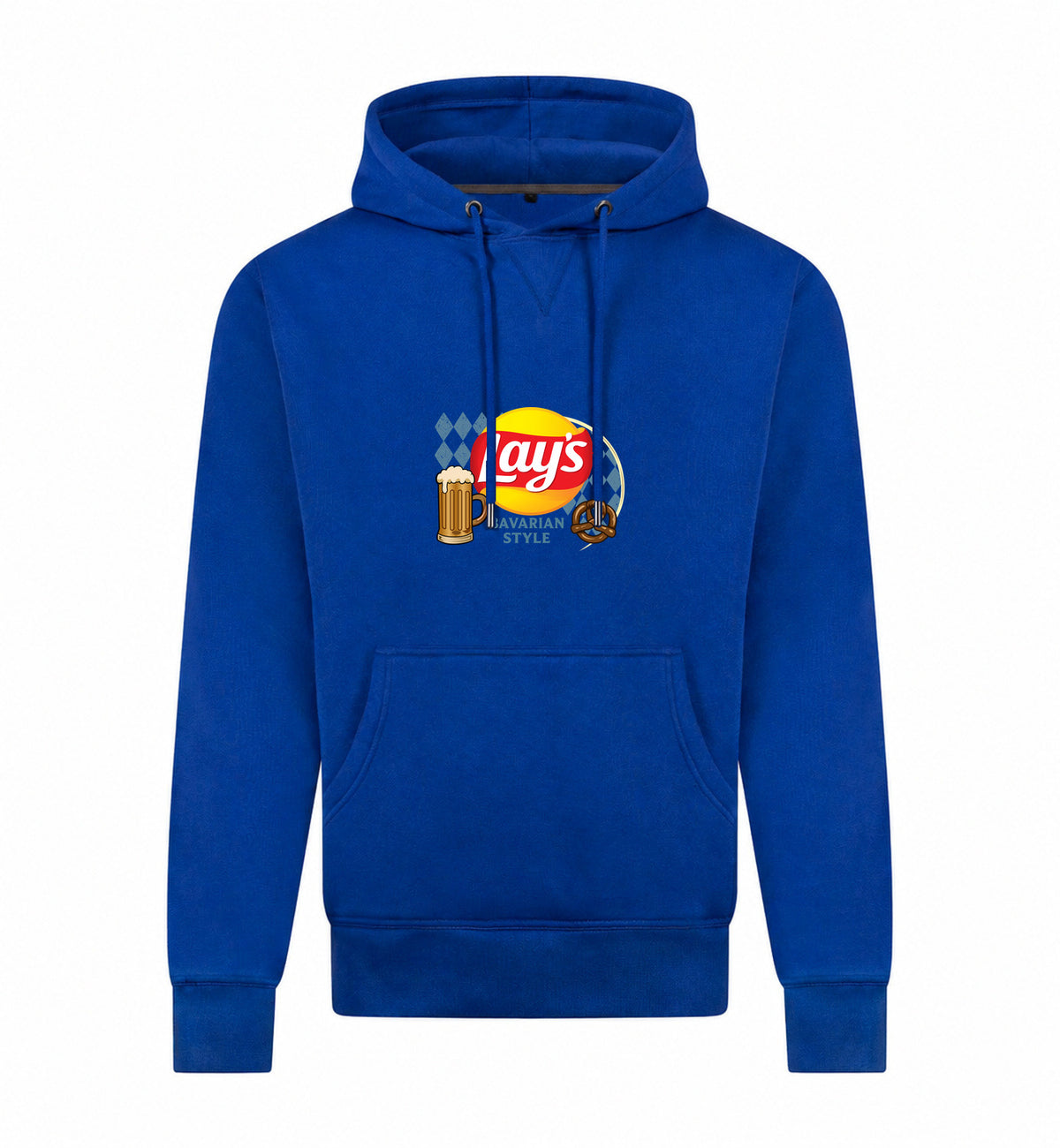 Lay's Bavarian Style Hoodie – blauw