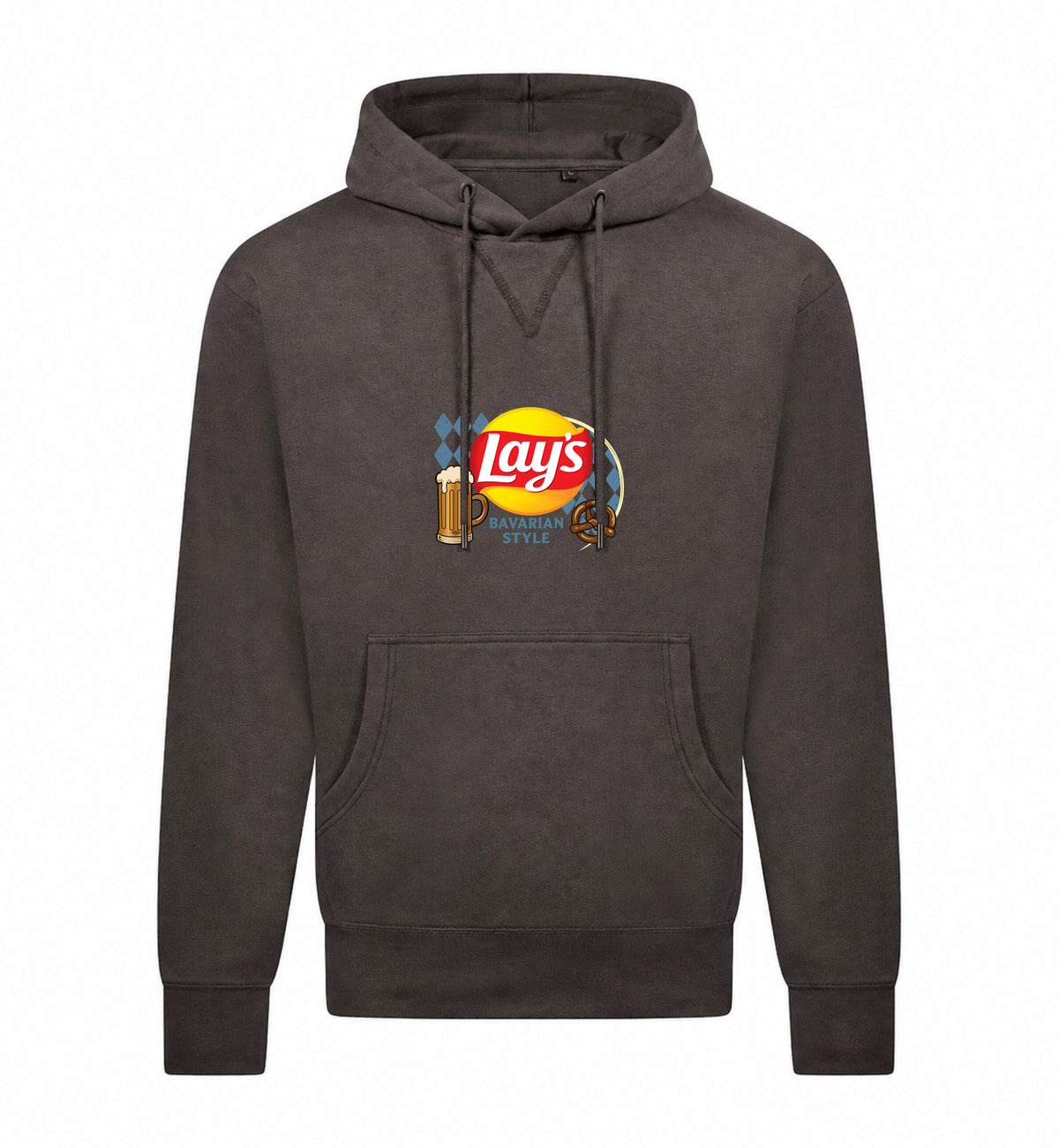 Lay's Bavarian Style Hoodie – grijs
