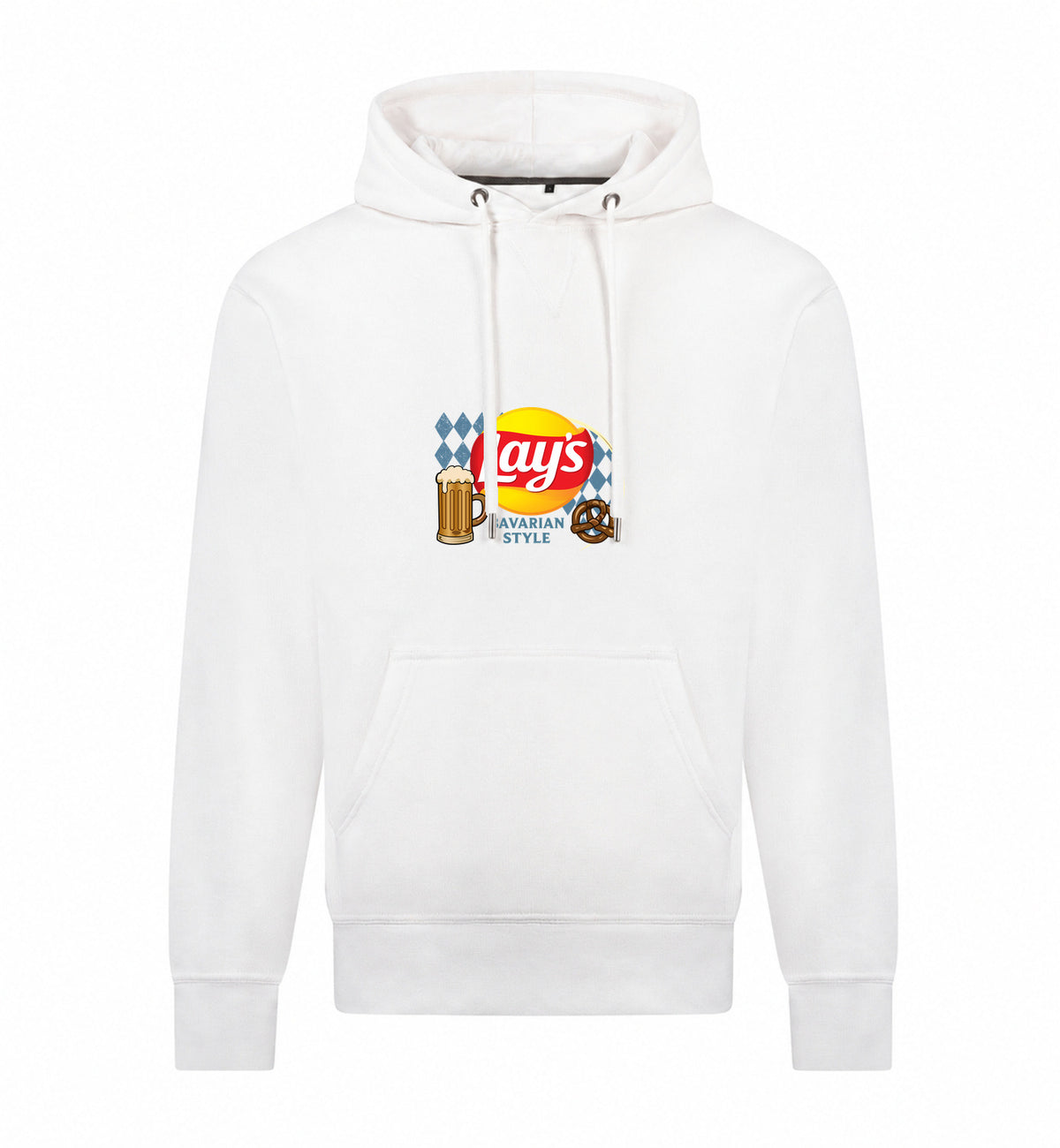 Lay's Bavarian Style Hoodie – wit