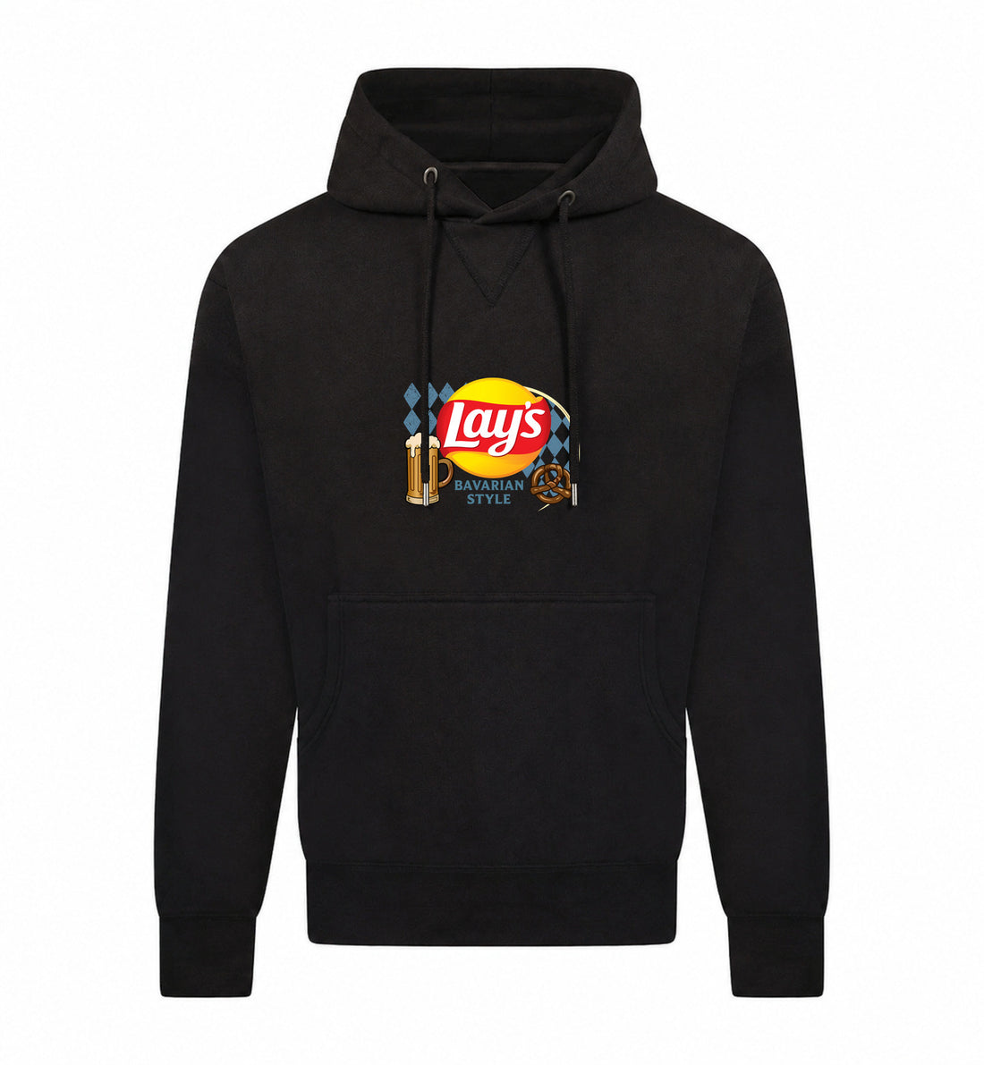 Lay's Bavarian Style Hoodie – blauw