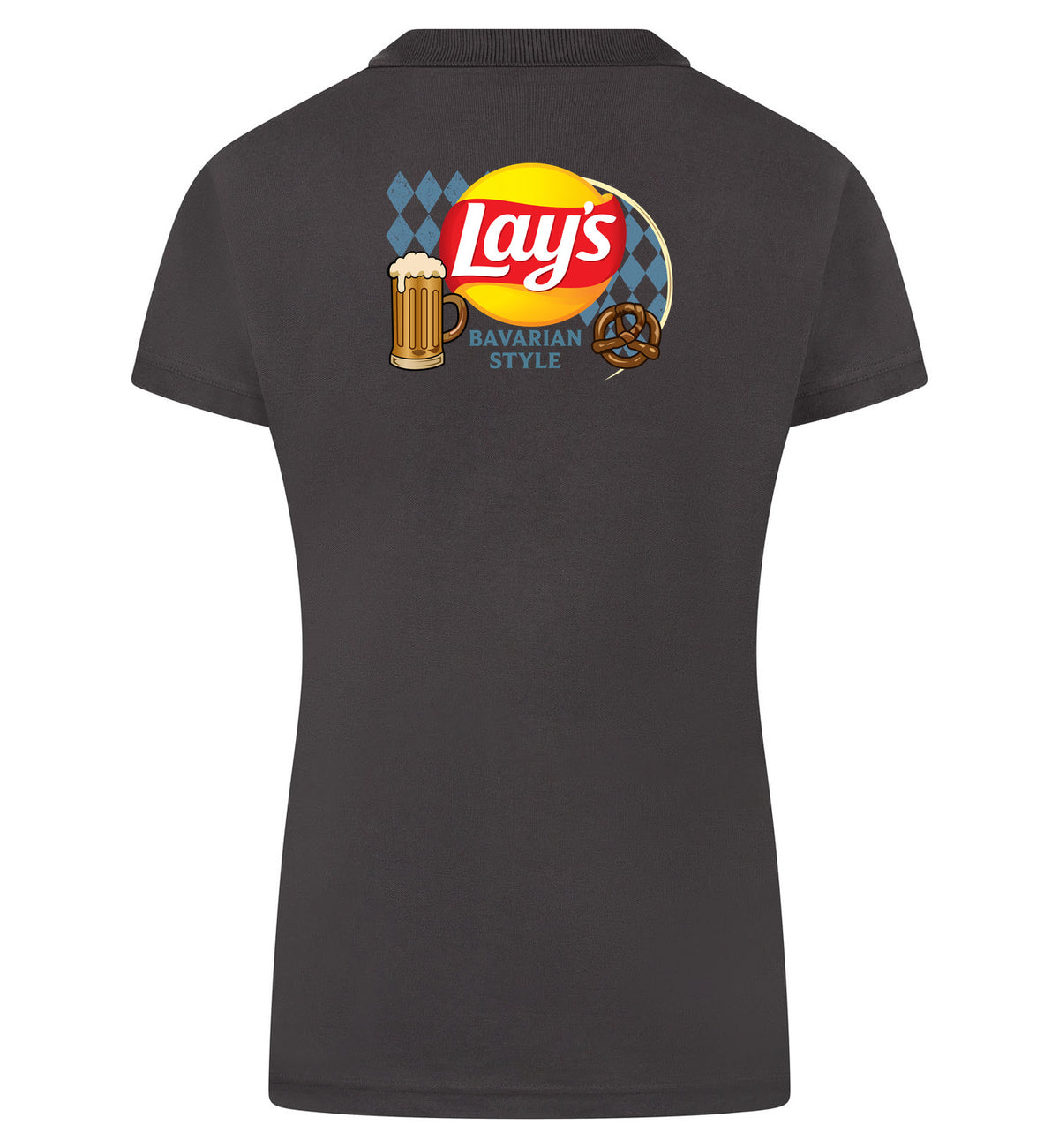 Lay's Bavarian Style Polo dames – antraciet