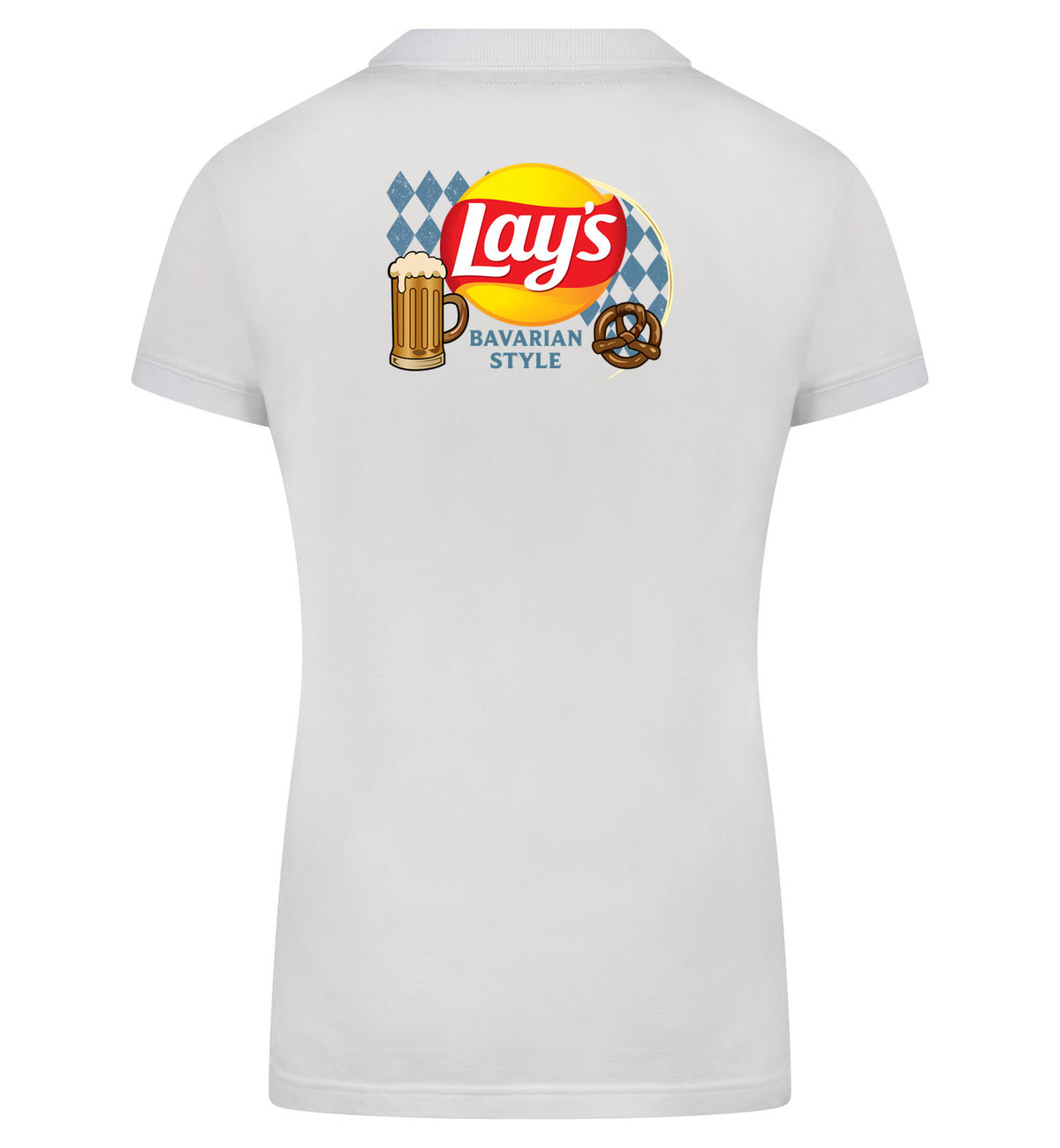Lay's Bavarian Style Polo dames – wit