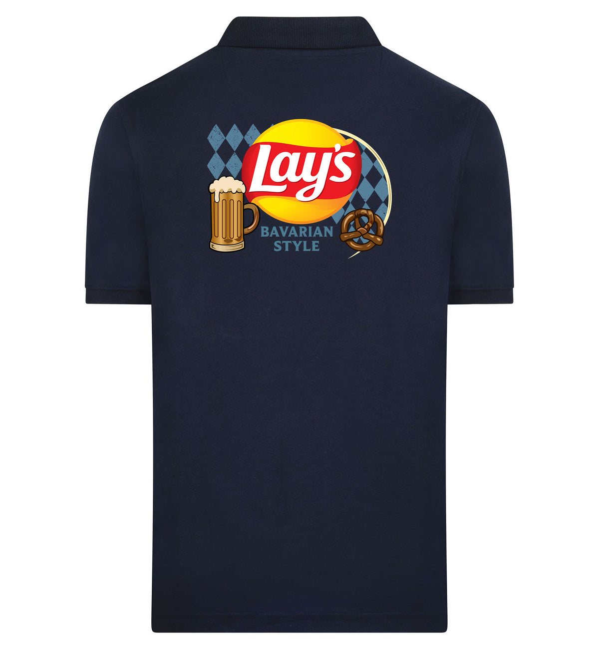 Lay's Bavarian Style Polo – navy