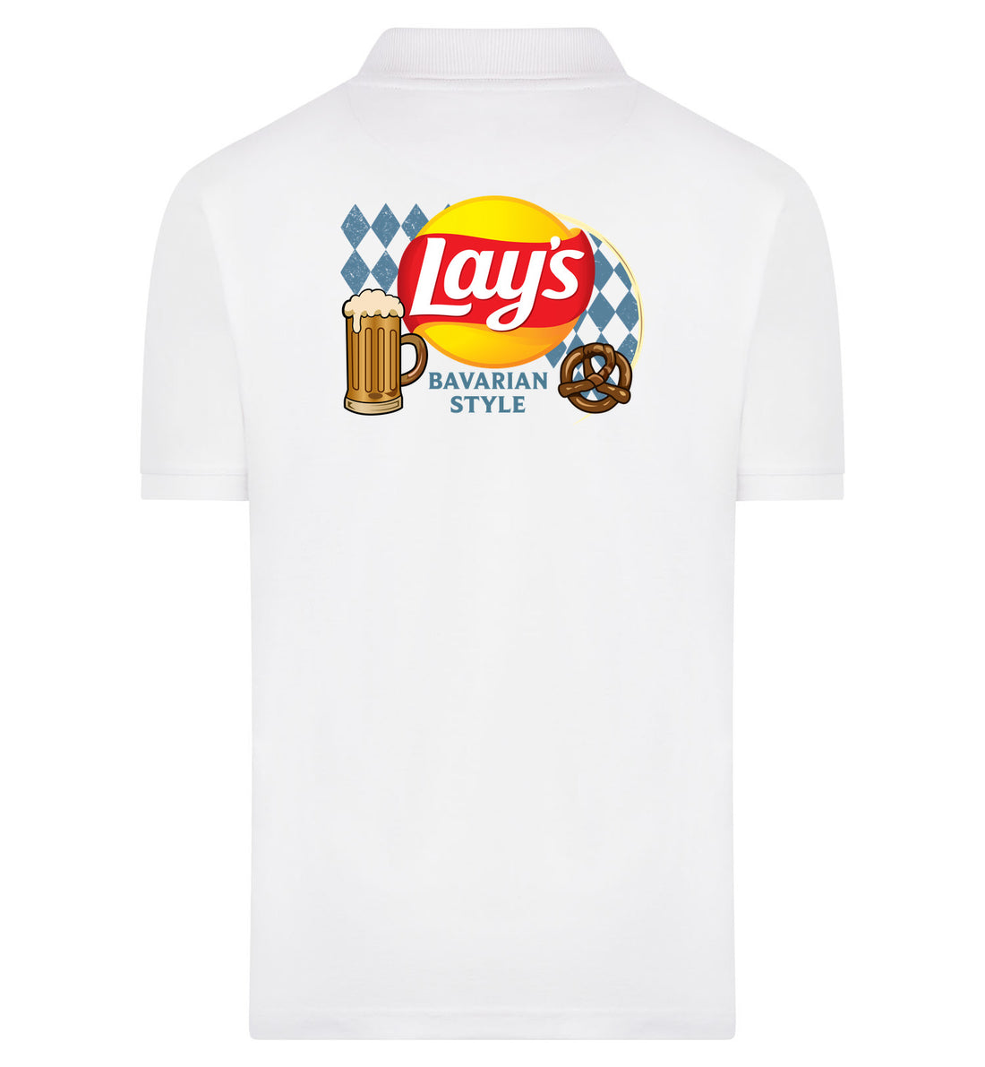 Lay's Bavarian Style Polo – wit