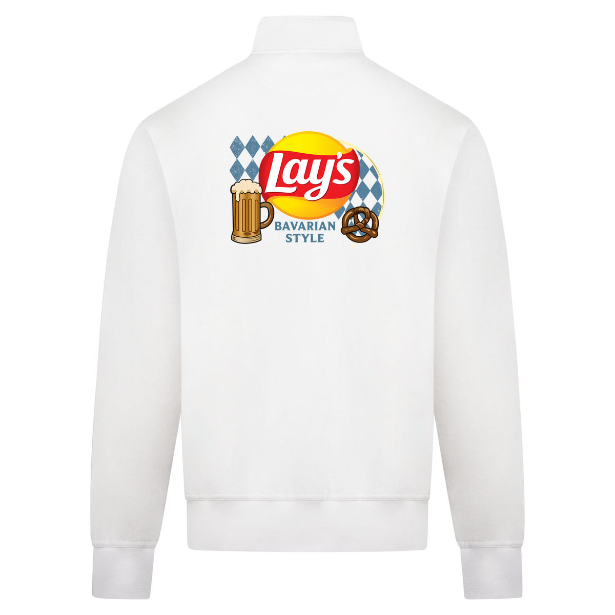 Lay's Bavarian Style Sweatvest – wit – back