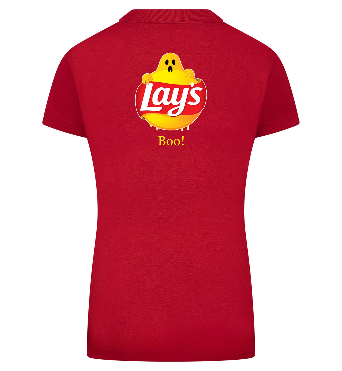 Lay's Boo Polo dames – rood