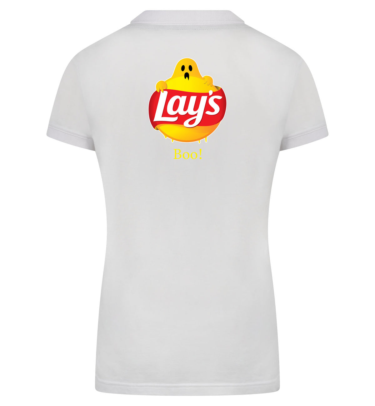 Lay's Boo Polo dames – wit