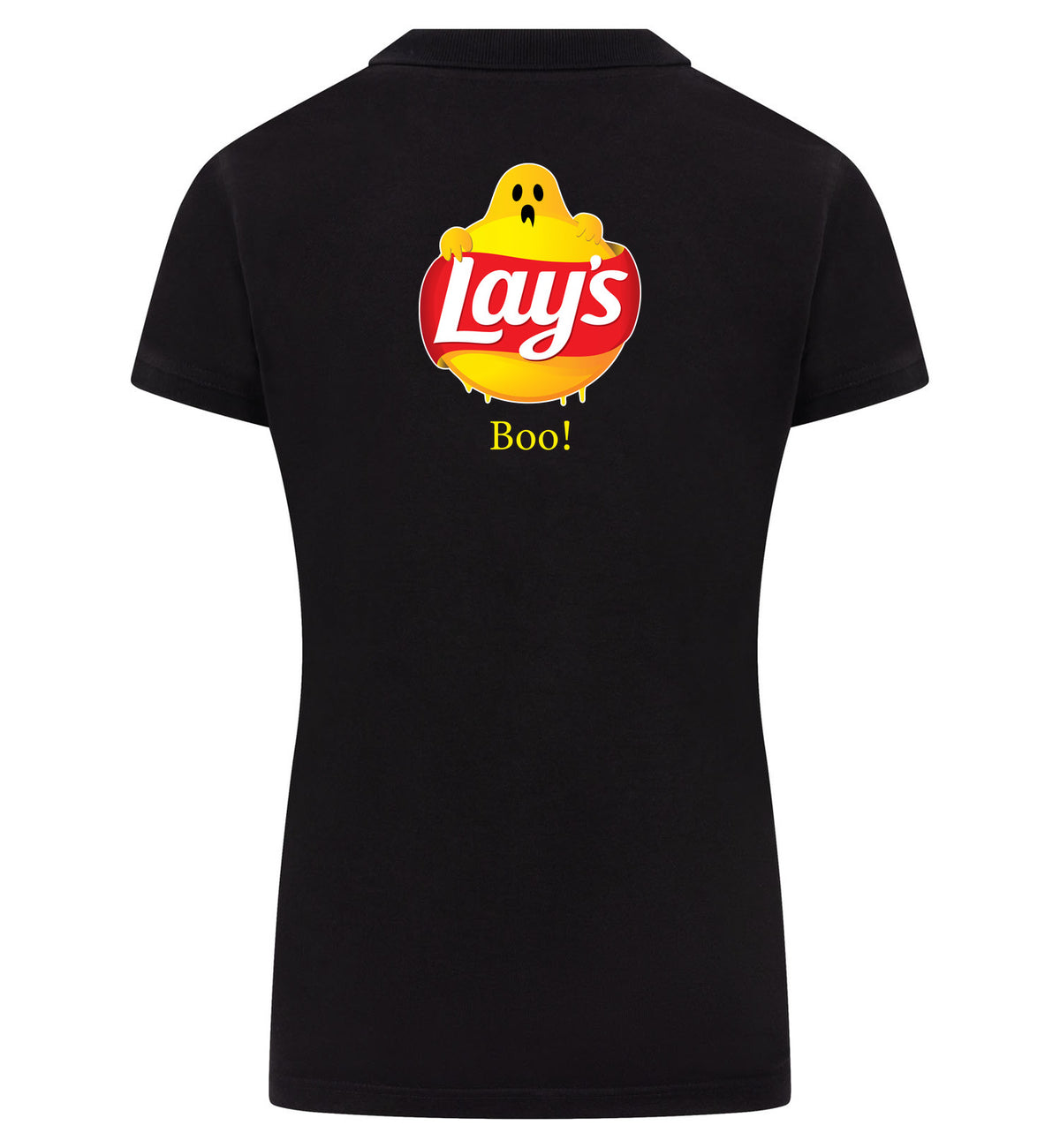 Lay's Boo Polo dames – zwart