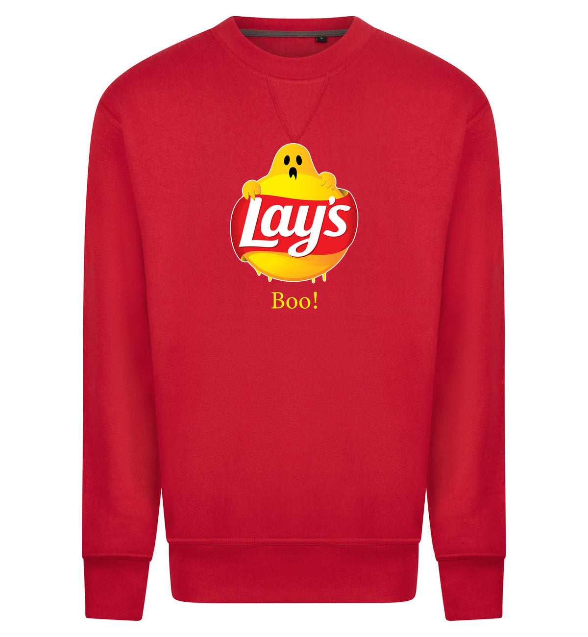 Lay's Boo Sweater – rood