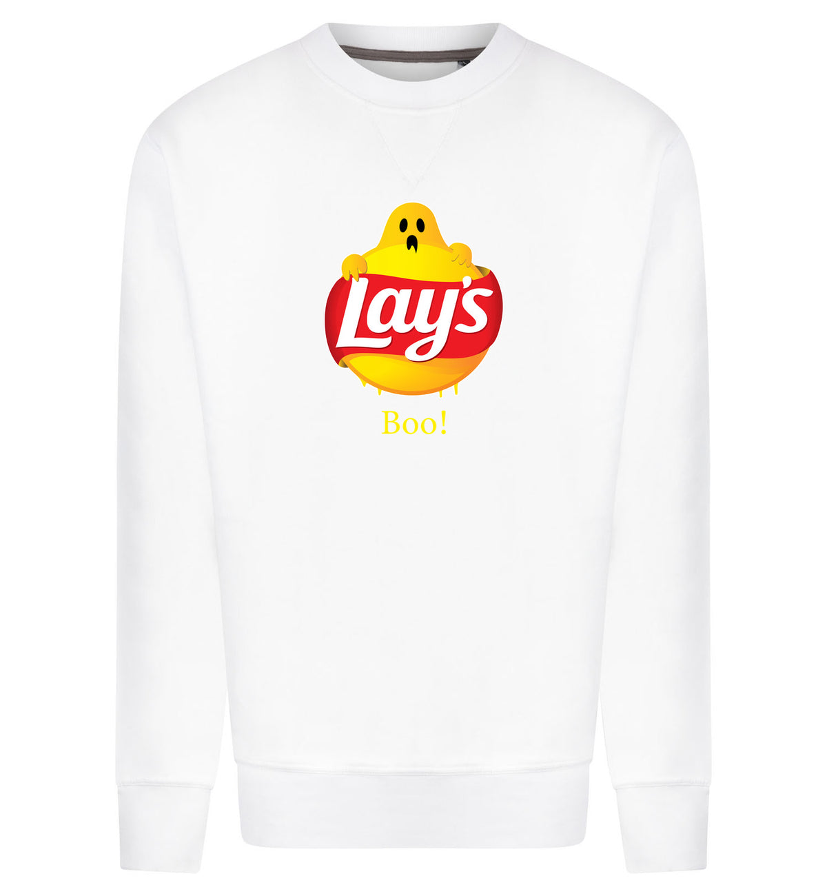 Lay's Boo Sweater – wit