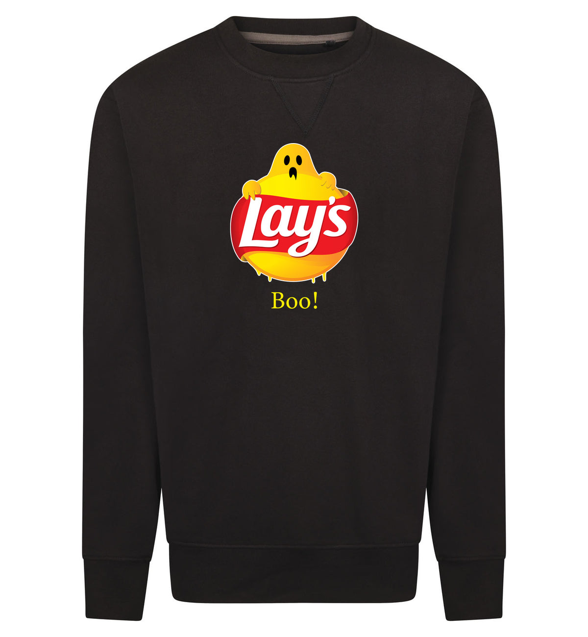 Lay's Boo Sweater – zwart