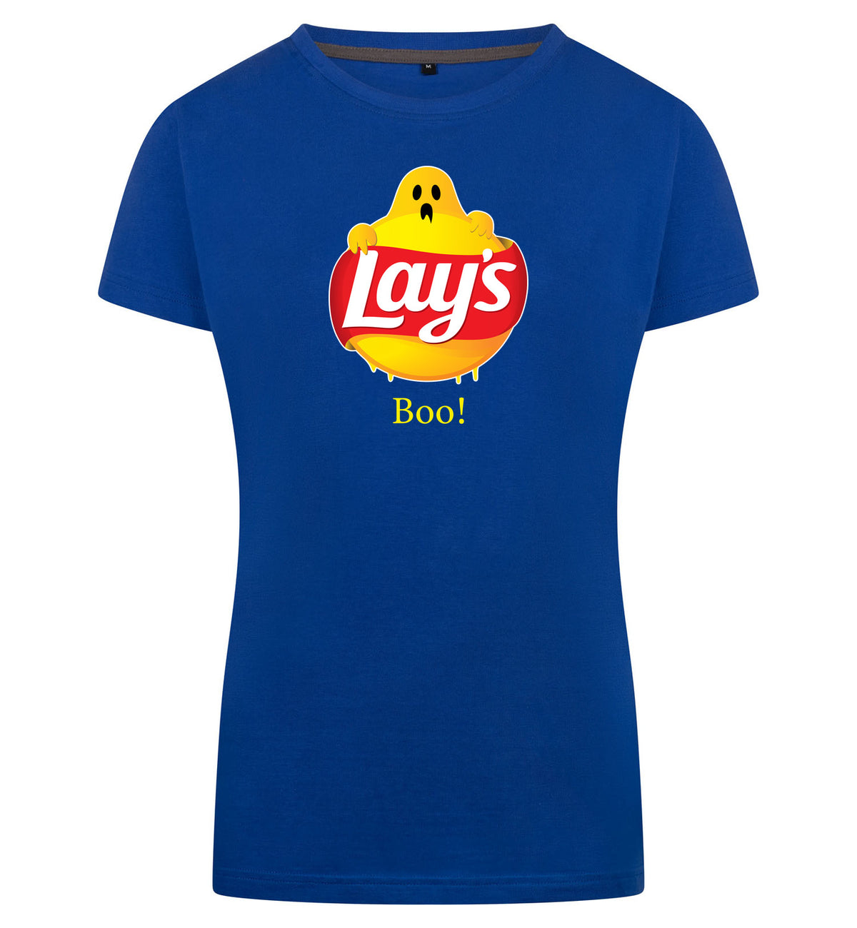 Lay's Boo T-Shirt Dames – blauw