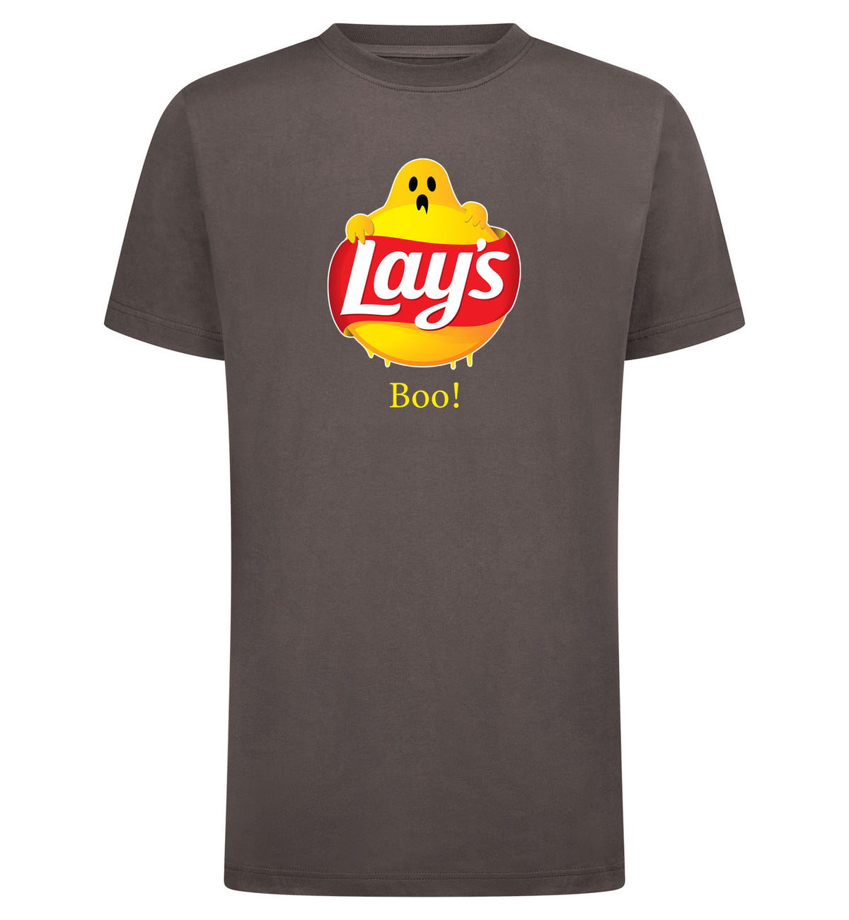 Lay's Boo T-Shirt – grijs