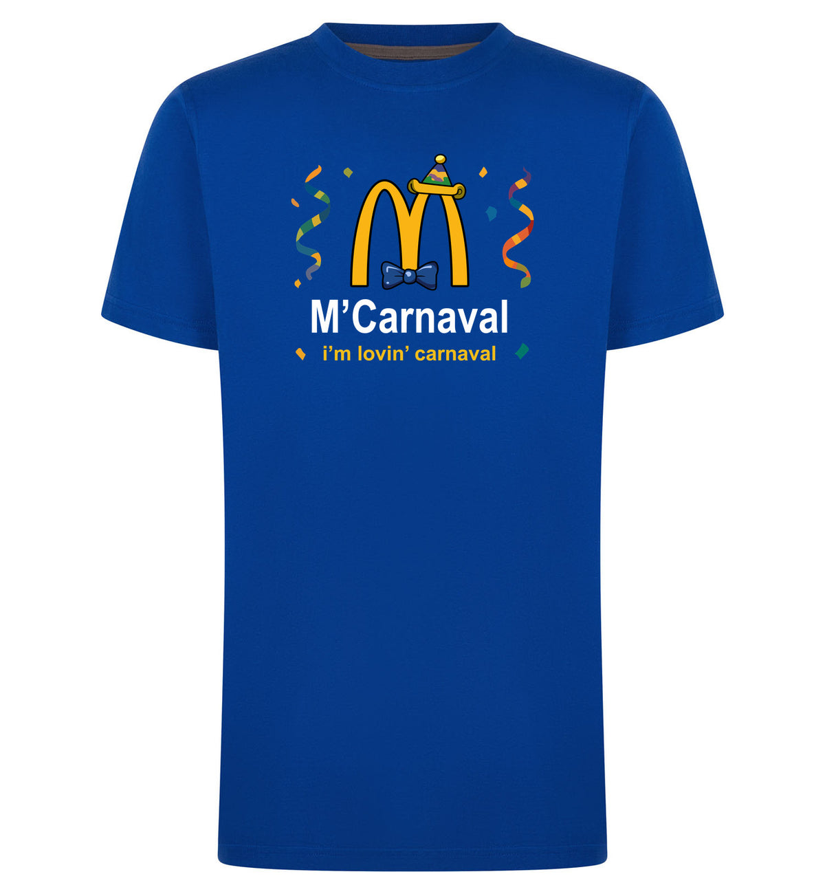 M'Carnaval T-Shirt – blauw