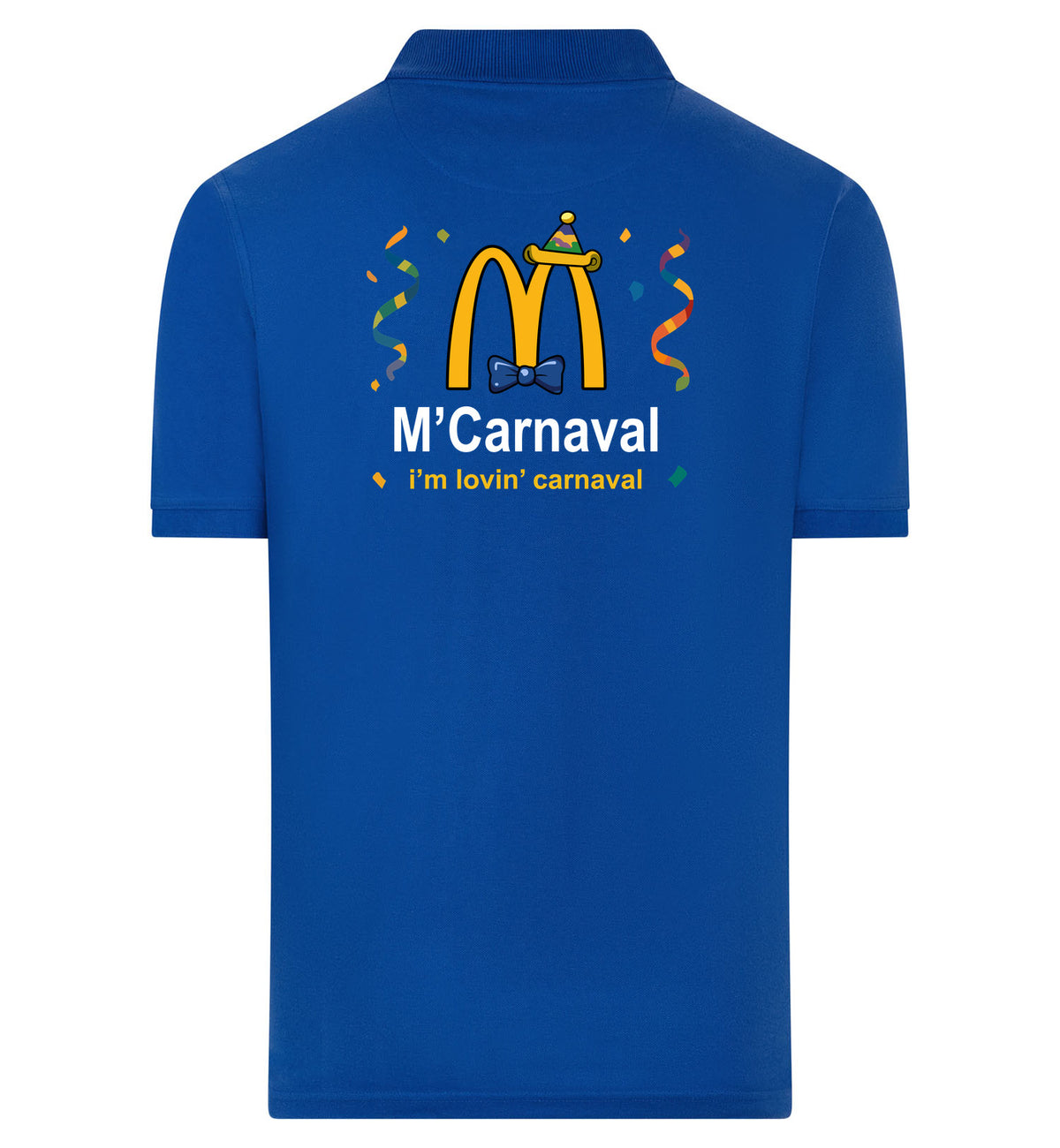 M'Carnaval Polo – blauw