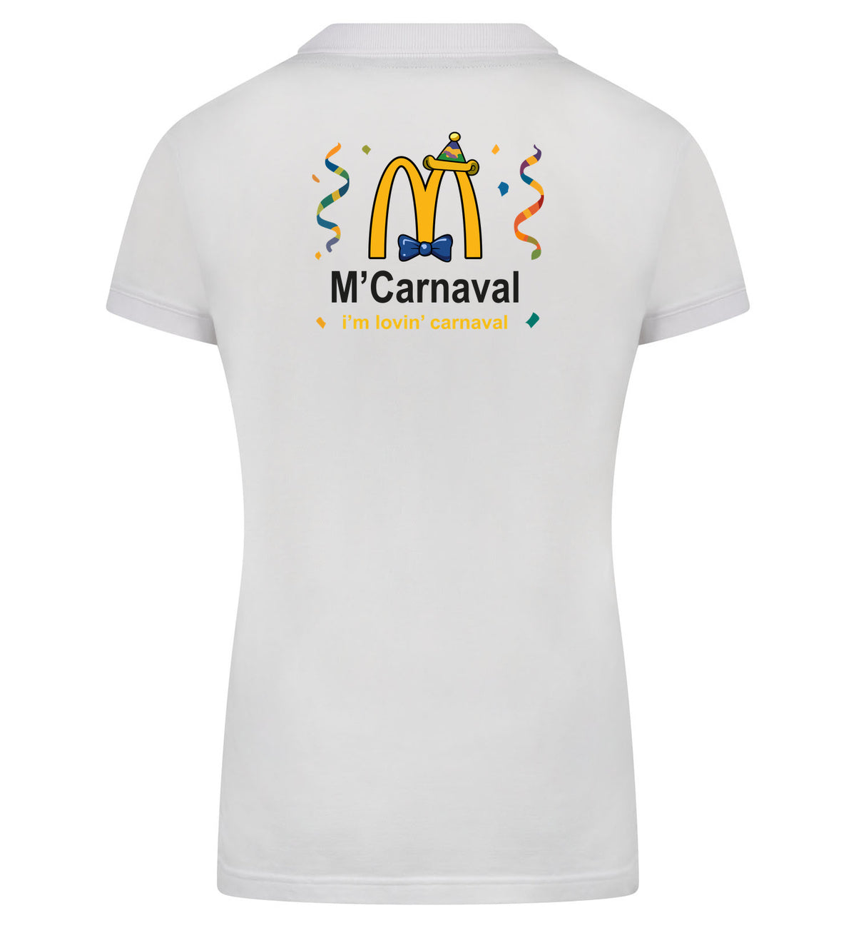 M'Carnaval Polo dames – wit