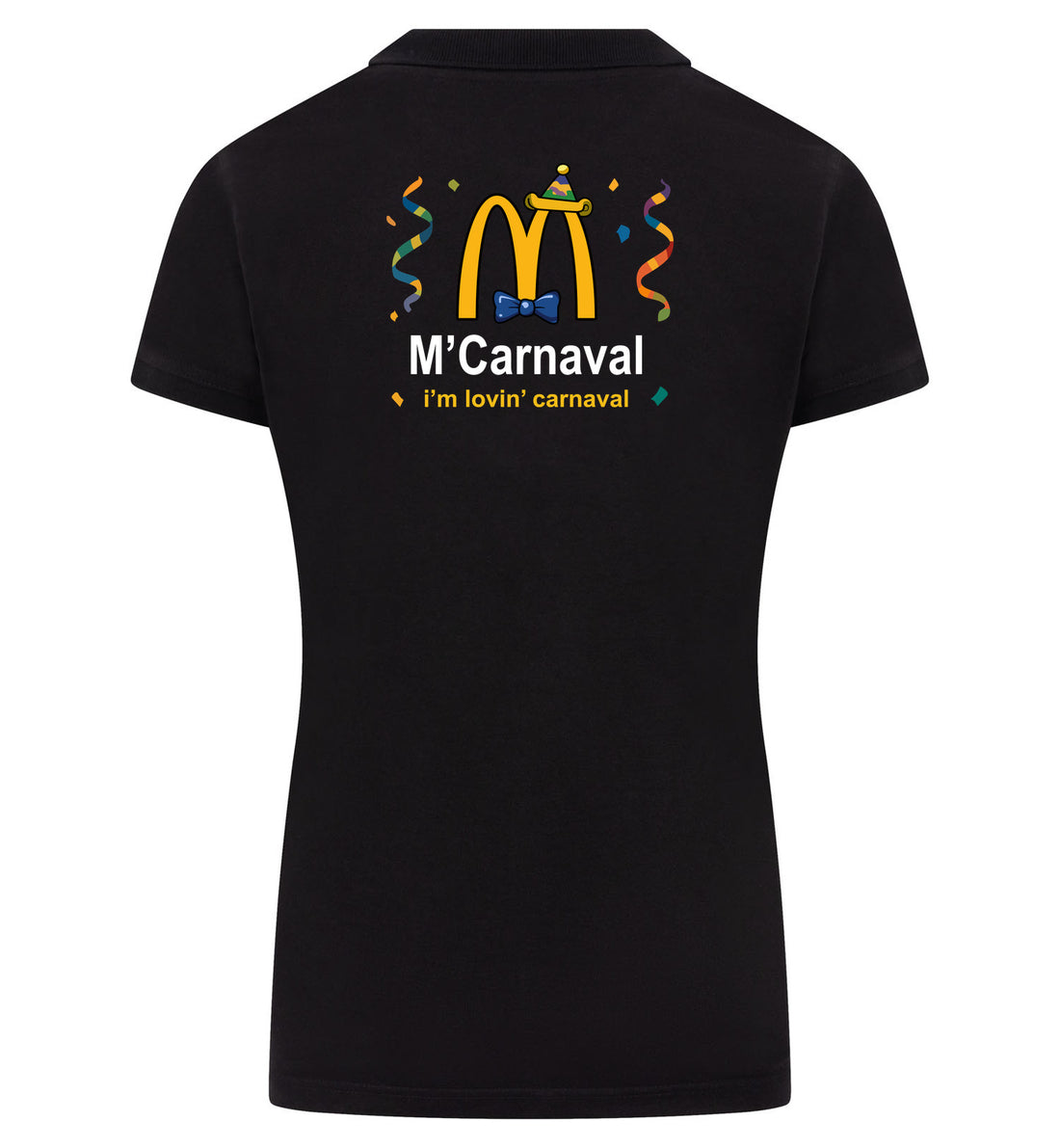 M'Carnaval Polo dames – blauw