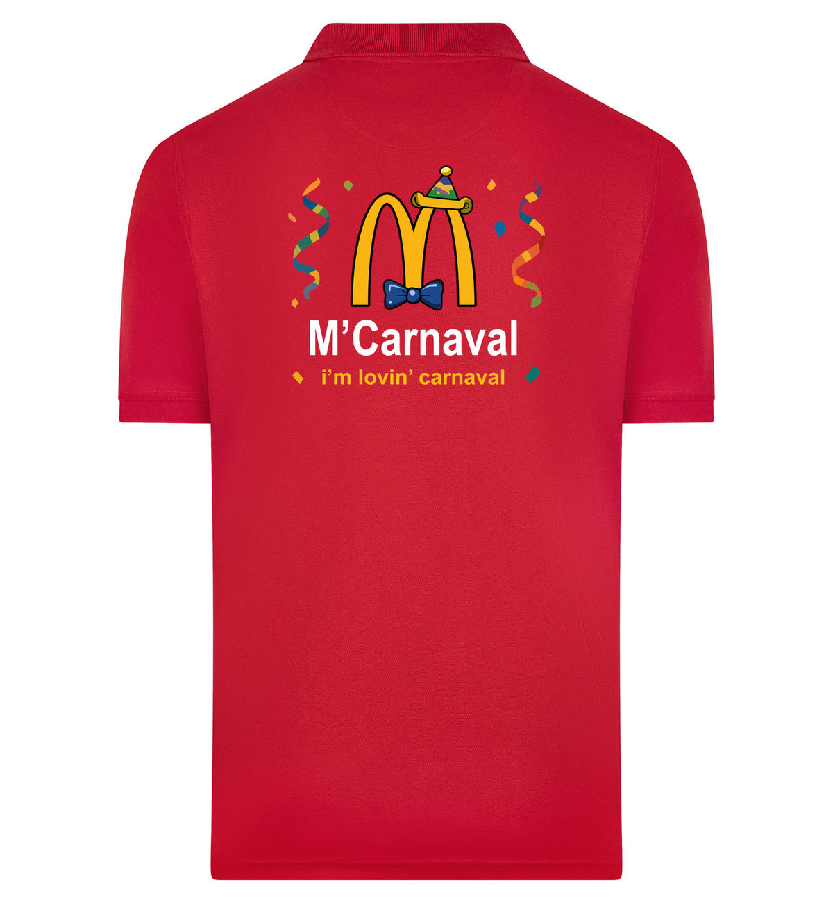 M'Carnaval Polo – rood