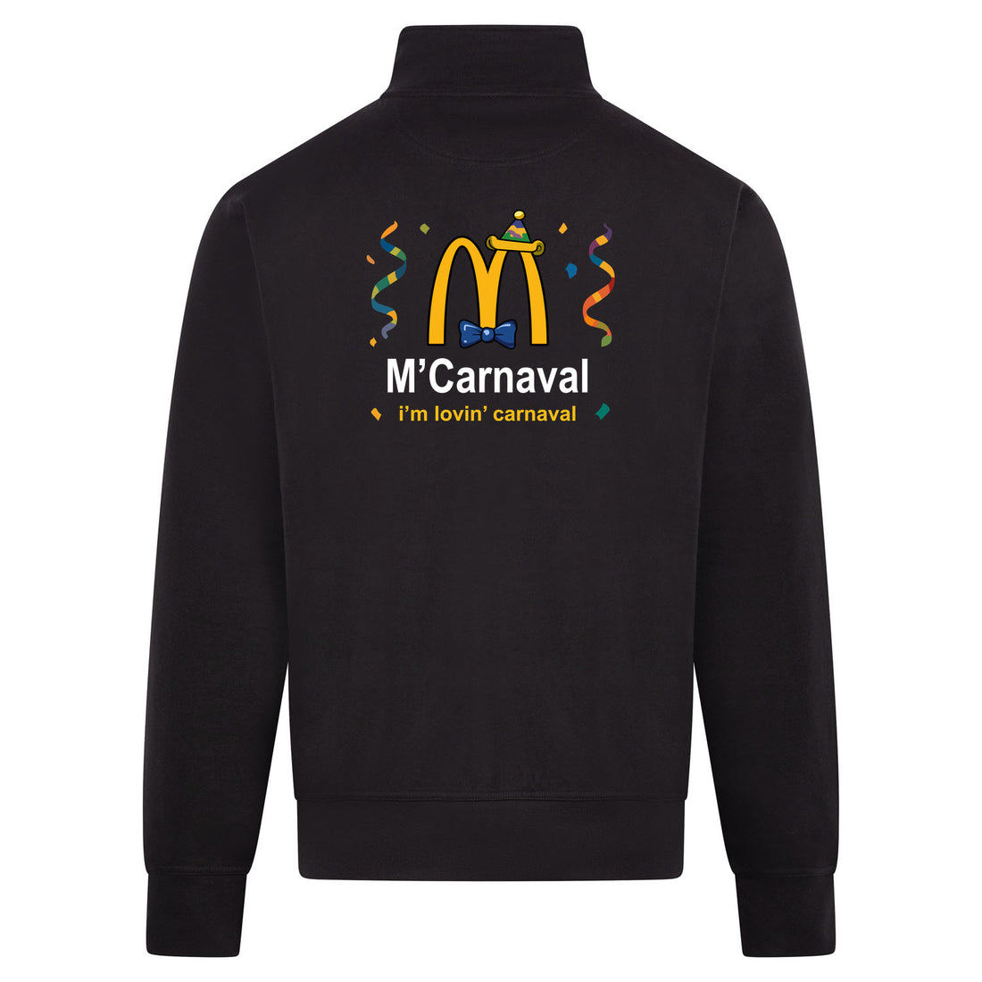 M'Carnaval Sweatvest – rood – back