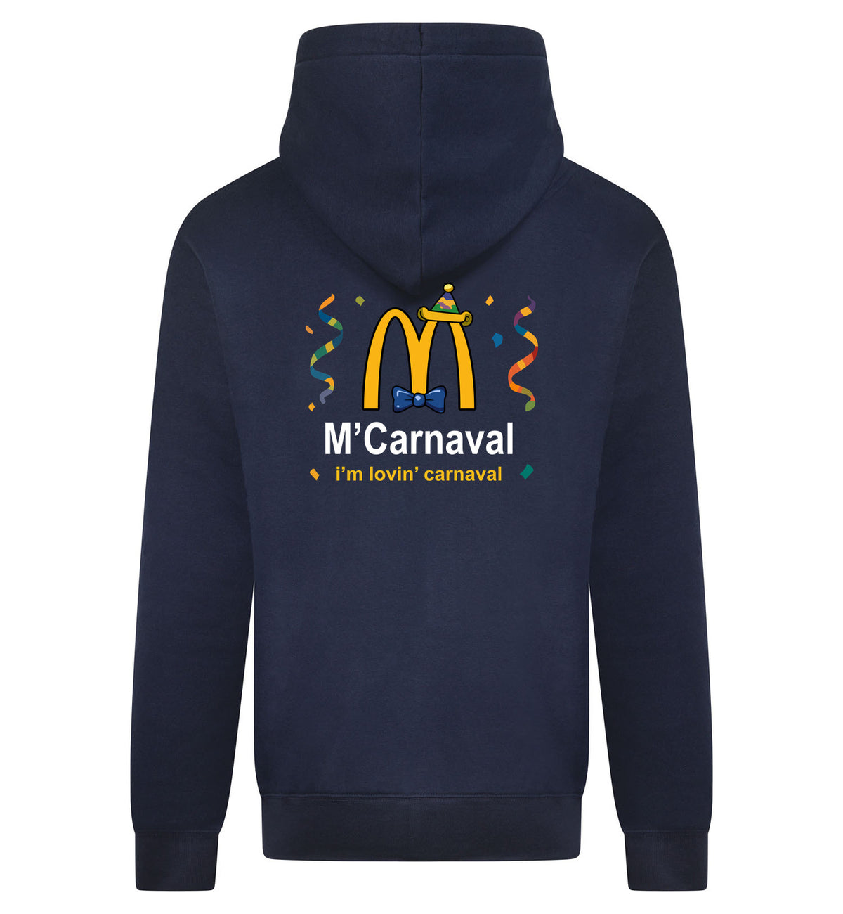 M'Carnaval Hoodie met rits – navy