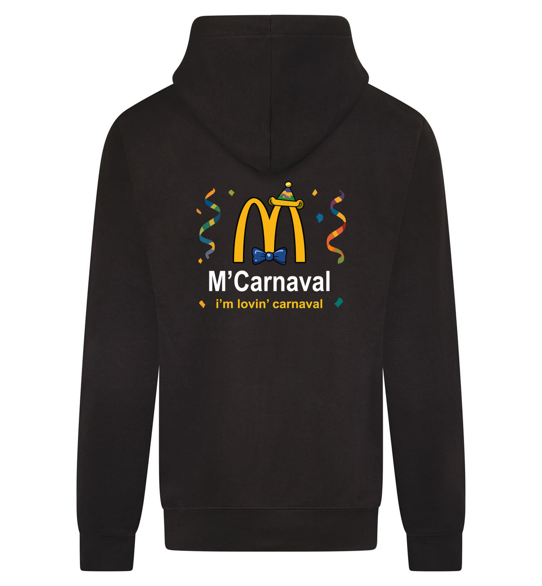 M'Carnaval Hoodie met rits – wit
