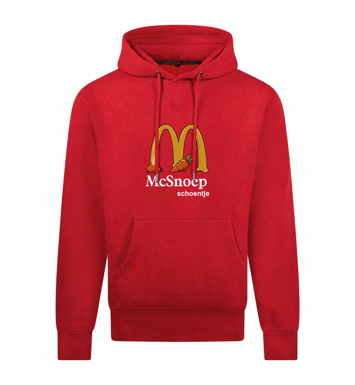McSnoep Hoodie – rood