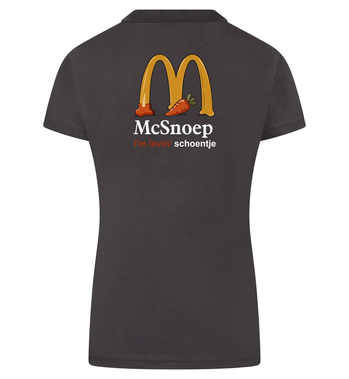 McSnoep Polo dames – antraciet