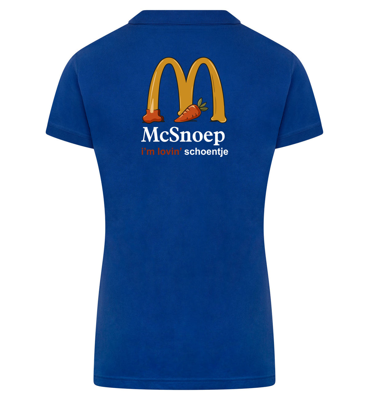 McSnoep Polo dames – blauw