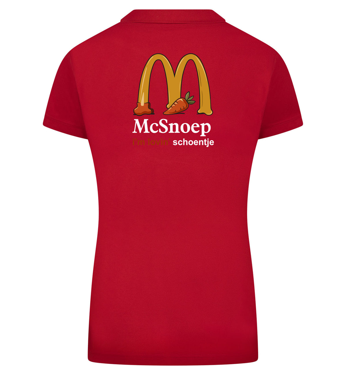 McSnoep Polo dames – rood