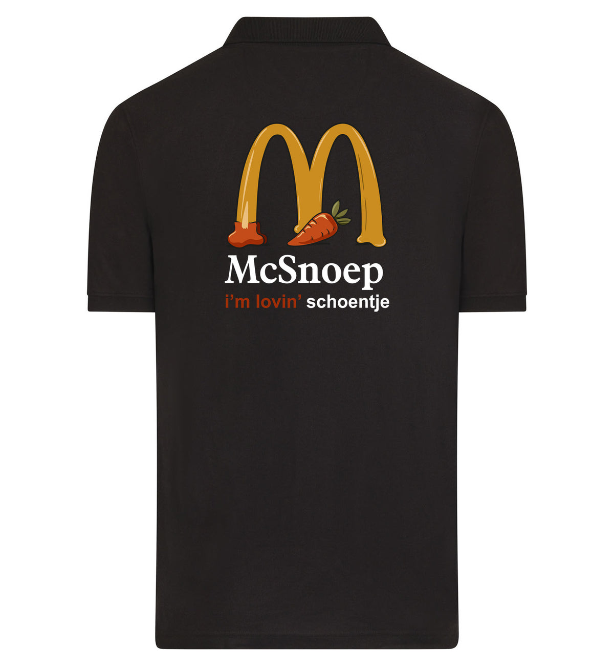 McSnoep Polo – zwart