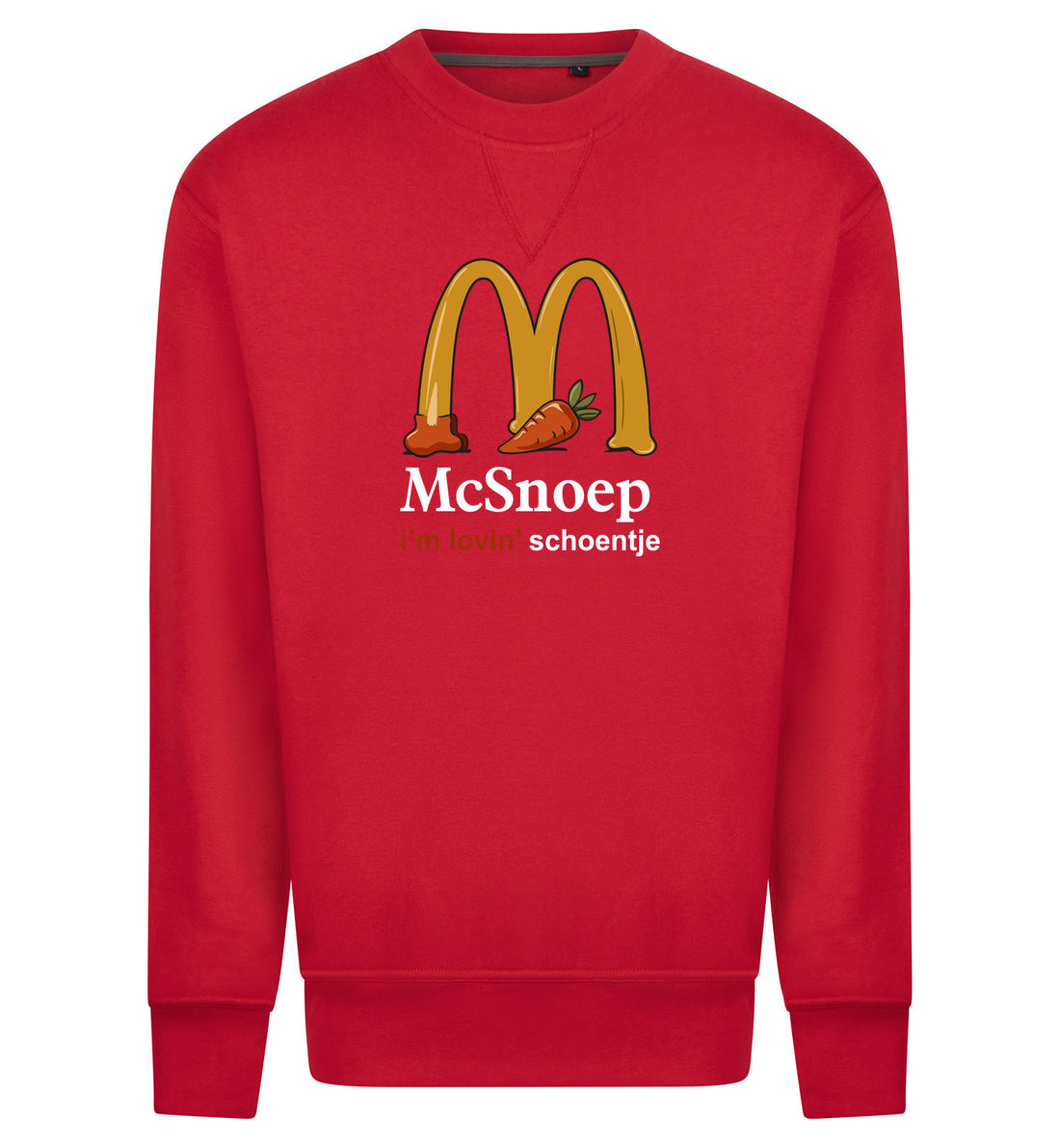 McSnoep Sweater – rood