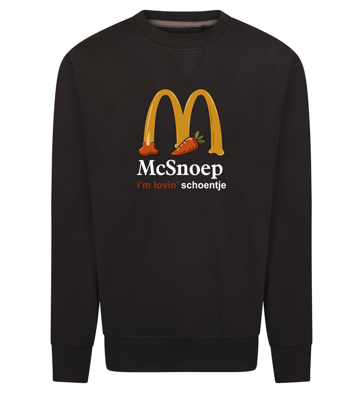 McSnoep Sweater – zwart