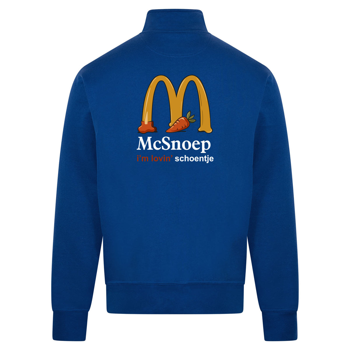McSnoep Sweatvest – blauw – back