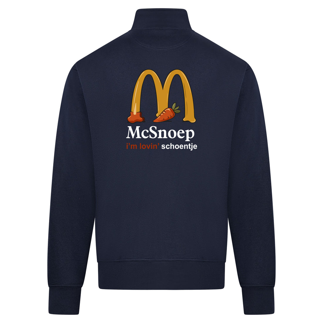 McSnoep Sweatvest – navy – back