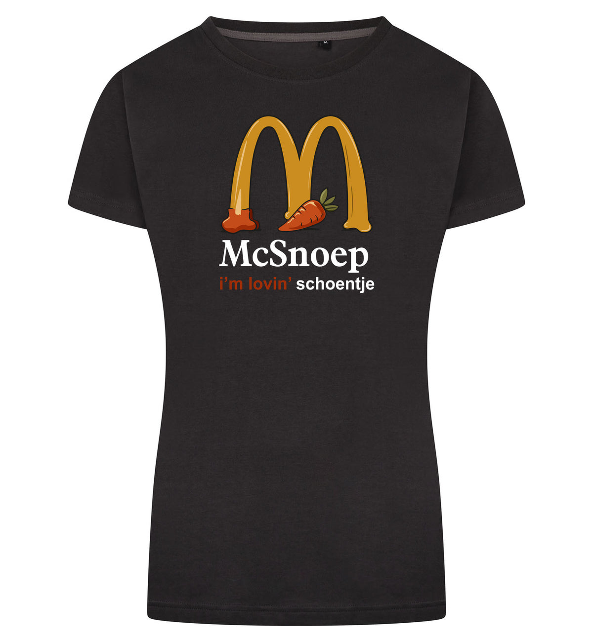 McSnoep T-Shirt Dames – antraciet