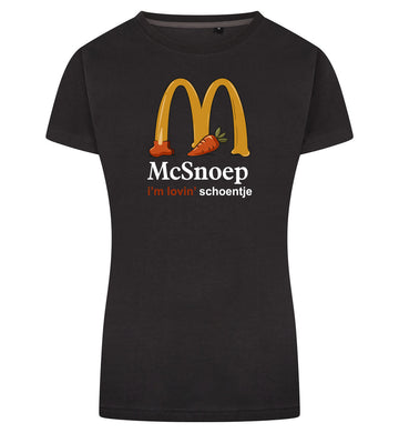 McSnoep T-Shirt Dames – antraciet