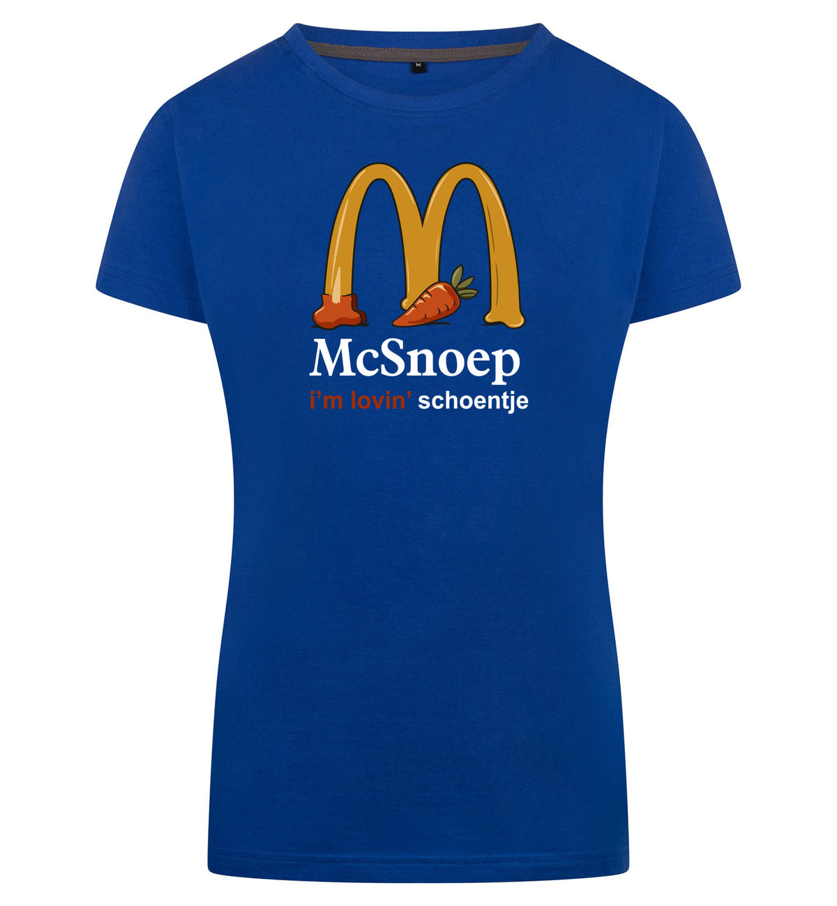 McSnoep T-Shirt Dames – blauw