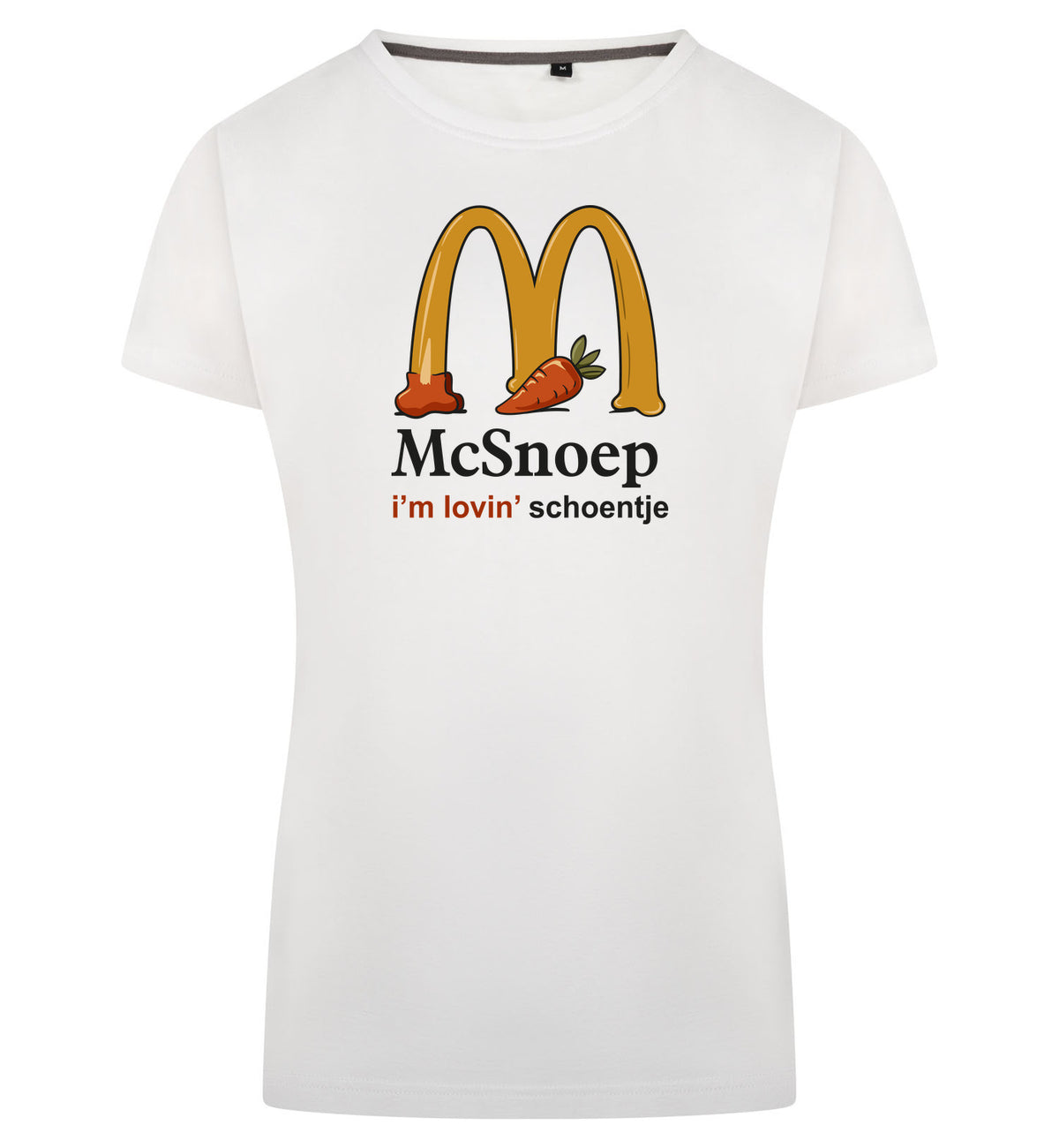 McSnoep T-Shirt Dames – wit