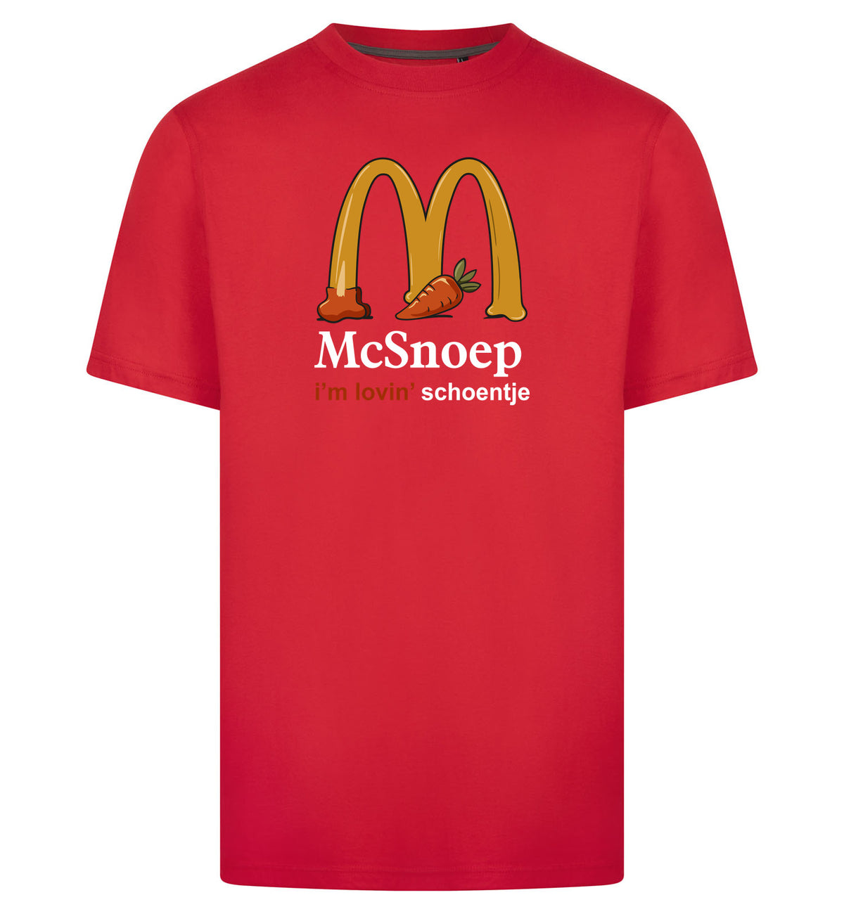 McSnoep T-Shirt – rood